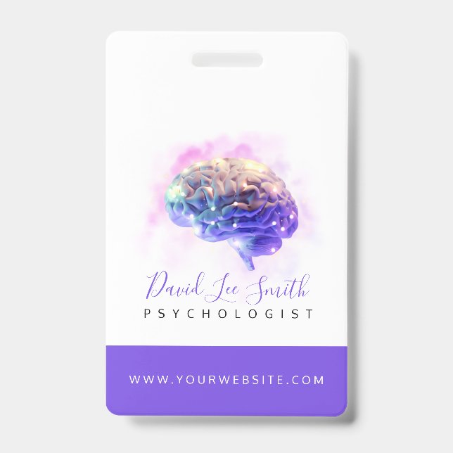 Badge Psychologue / Neurologue (Avant)