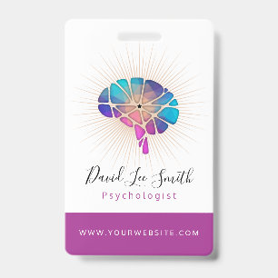 Badge Psychologue / Neurologue