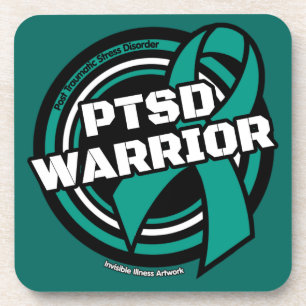 Badge...PTSD Coaster