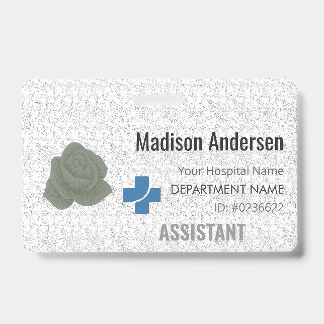 Badge PVC de l'employé - Personnalisé.Event.Durabl (Face)