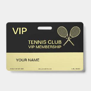 Badge Raquette de tennis