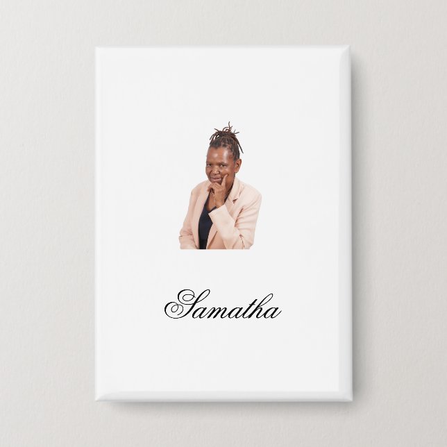 Badge Rectangular Button (Recto)