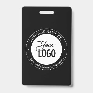 Badge Remplacement de logo facile et texte personnalisab