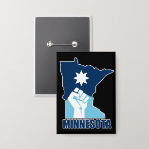 Badge Résister Poing Levant Minnesota