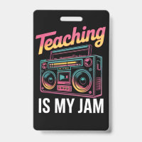 Retour à l'école Rétro Enseigner est mon truc 80s