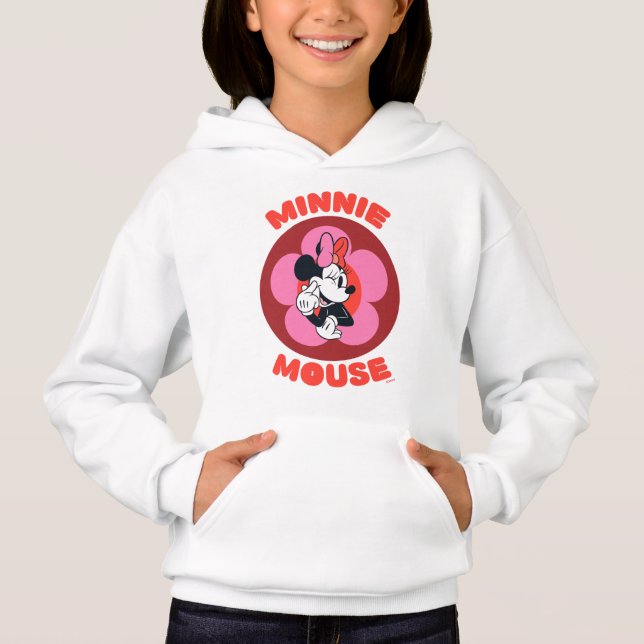 Badge Rétro Minnie Mouse Classique (Devant)