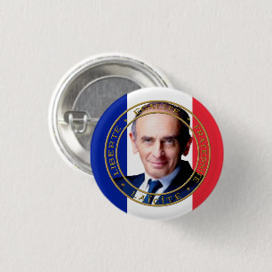 Badge Rond 2,50 Cm Zemmour président 1 Inch Round Button