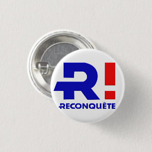 Badge rond 32 mm, Parti Reconquête
