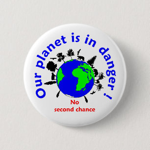 Badge Rond 5 Cm ecology 2 Inch Round Button