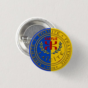 Badge rond, Kabylie laïque