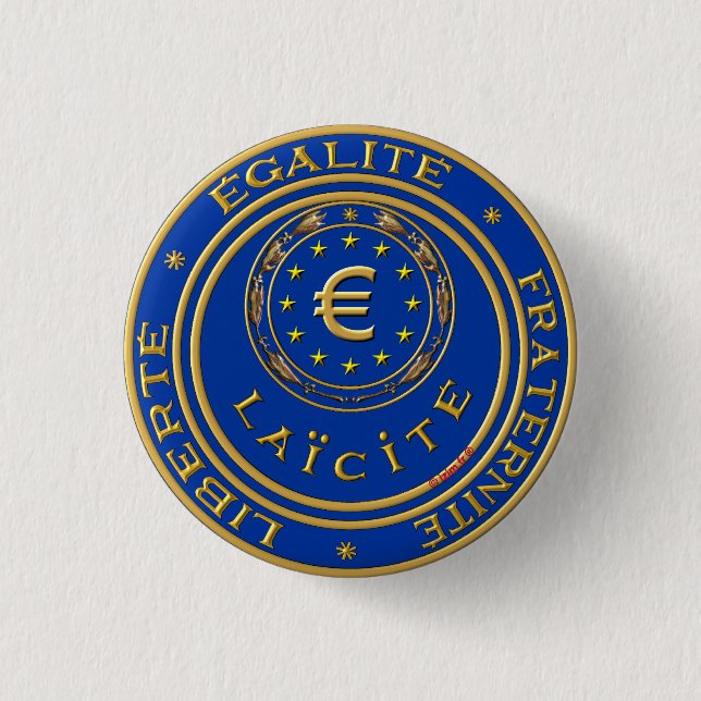 Badge rond, LAÏCITÉ (Devant)