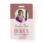 Rose et or Rose photo Doula