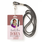 Rose et or Rose photo Doula