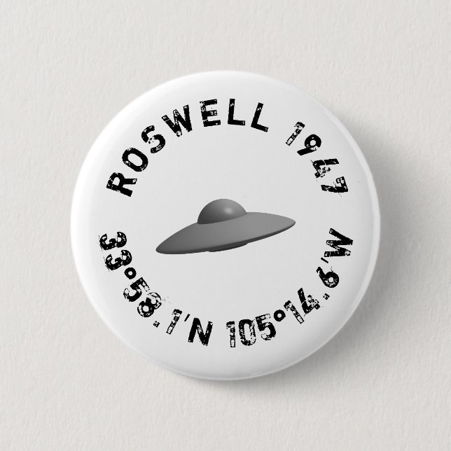 Badge Roswell Nouveau-Mexique (Devant)