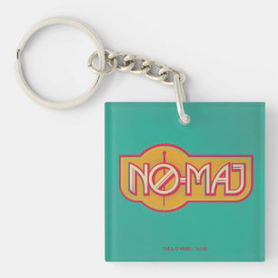 Badge rouge et jaune NO-MAJ™