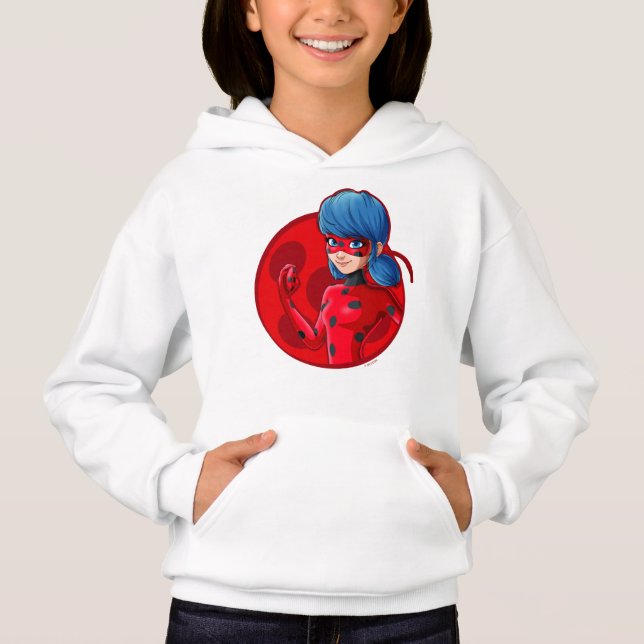Badge rouge Ladybug (Devant)