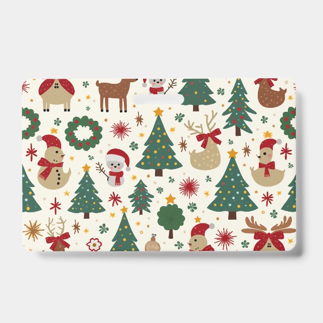 Badge Sacs de Noël (Avant)