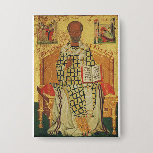Badge Saint Nicolas de Myra Icon orthodoxe