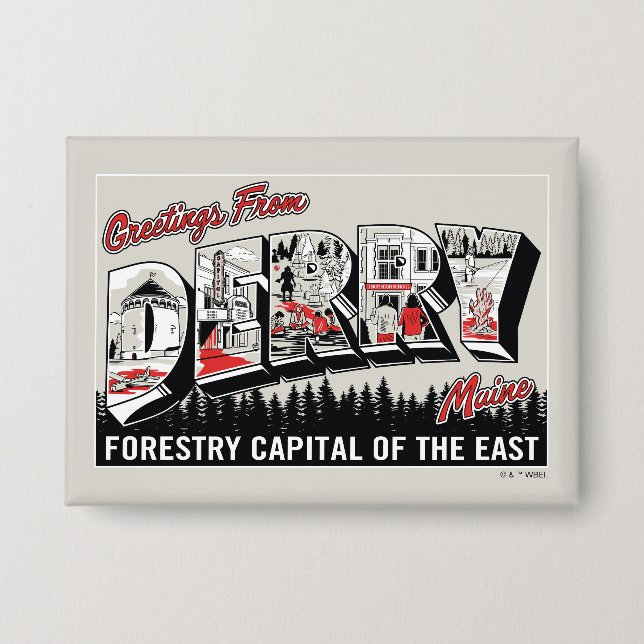 Badge Salutation De Derry Maine (Recto)