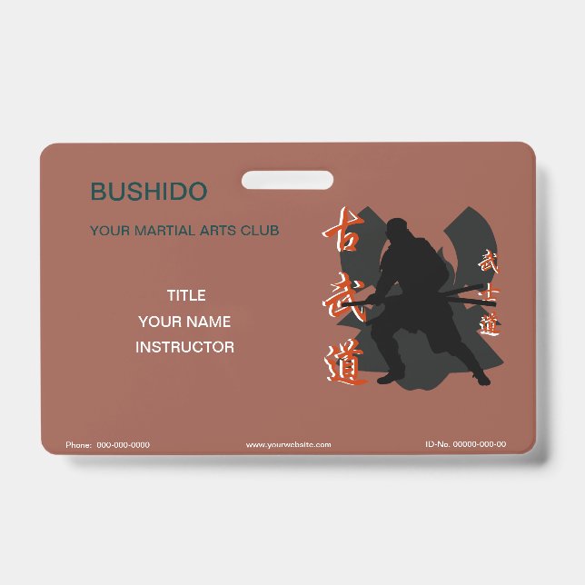 Badge Samouraï (Avant)