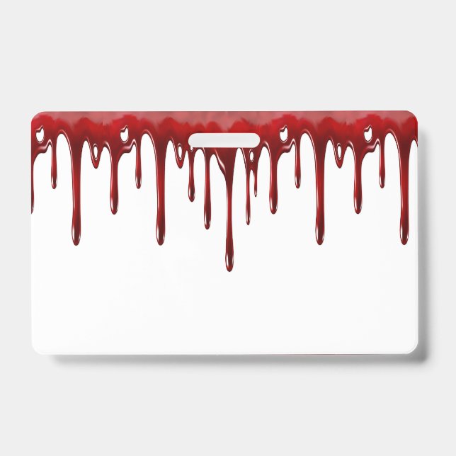 Badge Sang Qui Tombe (Avant)