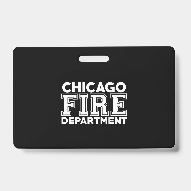 Badge Service des pompiers de Chicago Secourt (Avant)