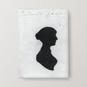Badge Silhouette de Jane Austen