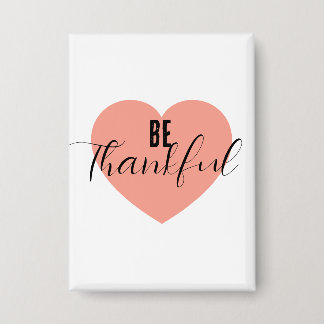 Badge Soyez reconnaissant