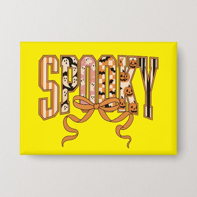 Badge Spooky Coquette Halloween Aesthetic-66166 (Recto)