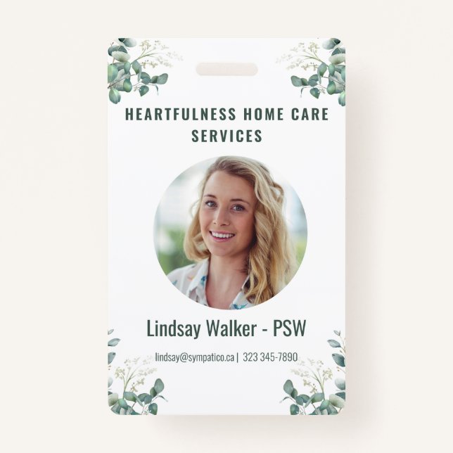 Badge Style Eucalyptus (Devant)