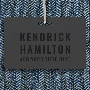 Badge Style tendance Black Out moderne minimaliste simpl