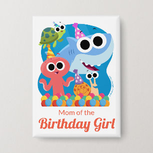 Badge Super simple   Finny Shark Confetti Anniversaire