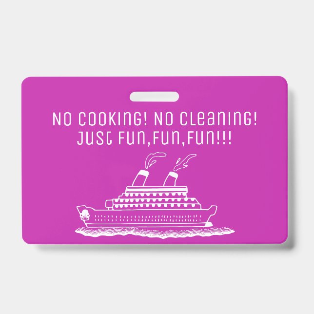 Badge Support de clé de cabine de grand luxe de cabine (Face)