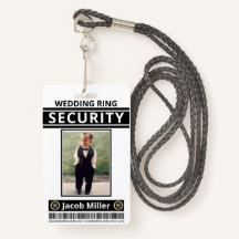Sûreté de l'ID du porteur de photo personnalisée F