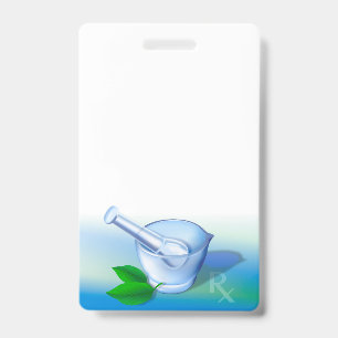 Badge Symbole de pharmacie