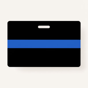Badge Symbole de solidarité de la police sur le drapeau 