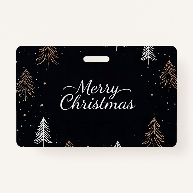 Badge Tag-Christmas (Devant)