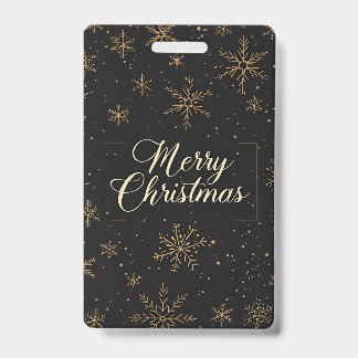Badge Tag-Merry Christmas