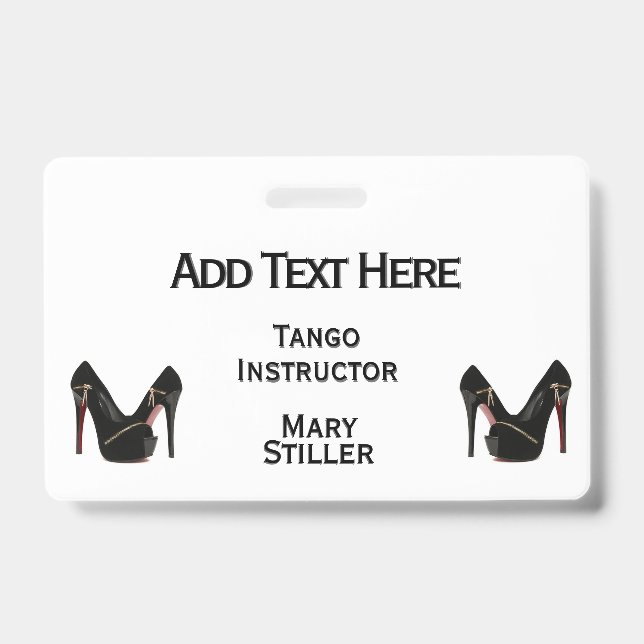 Badge Talons double face (Avant)