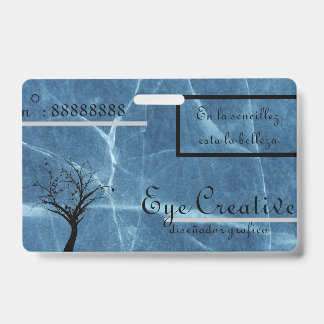 Badge Tarjeta de presentacion [Eye Creative]