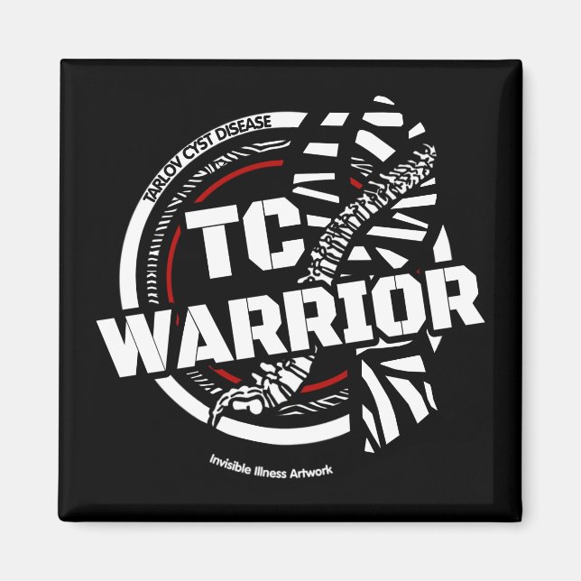 Badge...Tarlov Cyst Magnet (Front)
