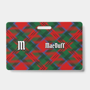 Badge Tartan du Clan MacDuff