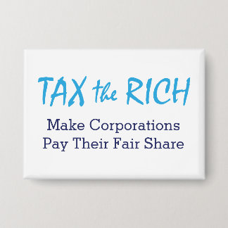 Badge Taxes sur les riches