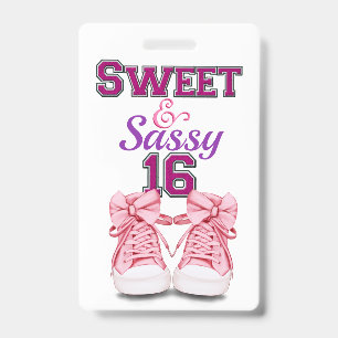Badge Team Sweet 16 - Voir Retour