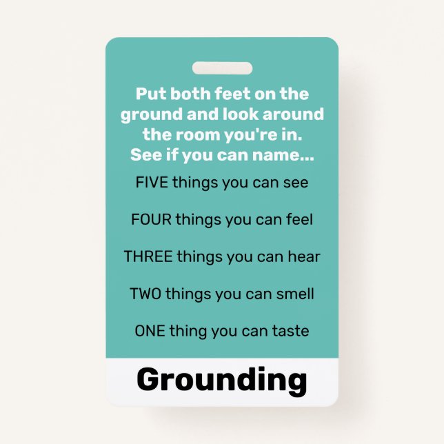 Badge Techniques de base de la vie des enfants (Devant)