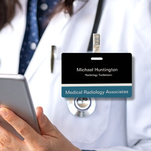 Badge Technologie Médicale de radiologie