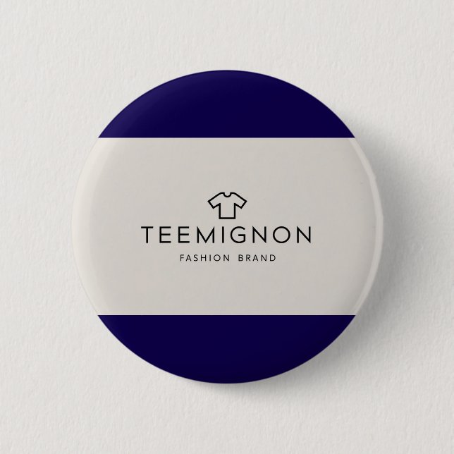 Badge TeeMignon – Trop cute pour être vrai ! (Devant)