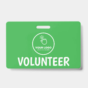 Badge Téléchargement facile de votre logo personnalisé p