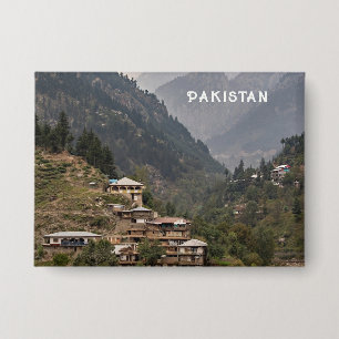 Badge Texte personnalisé Pakistan