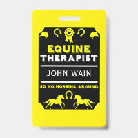 Thérapeute équin cheval